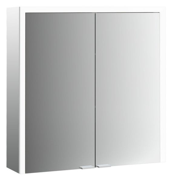 emco prime 3 LED-Spiegelschrank 80cm mit 2 Türen, Aufputz