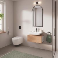 Vorschau: Grohe Start Handtuchring, schwarz matt 411742430