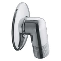 Kludi Wandanschlussbogen mit Rosette, chrom 6054005-00