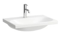 Vorschau: Laufen Lua Aufsatzwaschtisch wandmontiert, Unterseite geschliffen 65x46cm, weiß H8160844001561