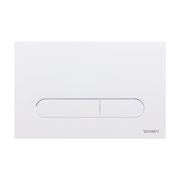 Duravit DuraSystem Betätigungsplatte mechanisch für WC Beta 100, weiß