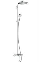 Vorschau: Hansgrohe Crometta S 240 Showerpipe Wanne, chrom