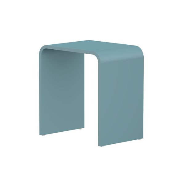Steinberg Serie 430 Duschhocker aus Mineo Stone 4307004 rauchblau