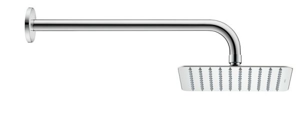 Duravit Brausearm 41cm, rund, chrom