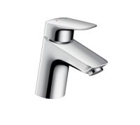 Hansgrohe Logis Einhebel-Waschtischmischer 70 mit Push-Open Ablaufgarnitur, chrom