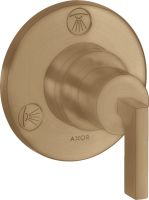 brushed bronze