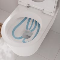 Vorschau: Hansgrohe EluPura S Wand-WC Set spülrandlos mit WC-Sitz, HygieneEffect, weiß