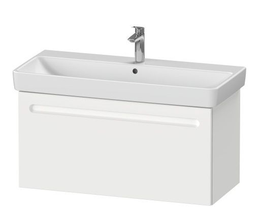 Duravit No.1 Badmöbel-Set 100cm mit Waschtisch, Spiegelschrank und 1 Auszug N10184018180000 