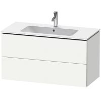 Vorschau: Duravit L-Cube Waschtischunterschrank wandhängend 102x48cm mit 2 Schubladen für ME by Starck 233610