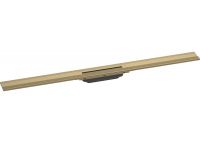 Vorschau: Hansgrohe RainDrain Flex Fertigset Duschrinne 100cm, kürzbar , zur Wandmontage, brushed bronze 56053140