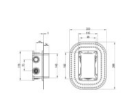 Vorschau: Villeroy&Boch Vi-Box Thermostat-Unterputz-Einbaukörper mit Sicherungseinrichtung TVD00065100000