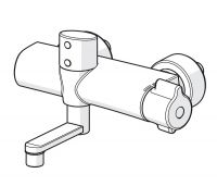 Vorschau: Hansa Hansaclinica Waschtisch-Elektronik-Thermostat-Batterie, Batteriebetrieb, 186mm, chrom