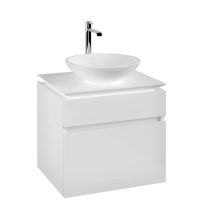 Villeroy&Boch Legato Waschtischunterschrank 60x50cm für Aufsatzwaschtisch, 2 Auszüge B56800DH