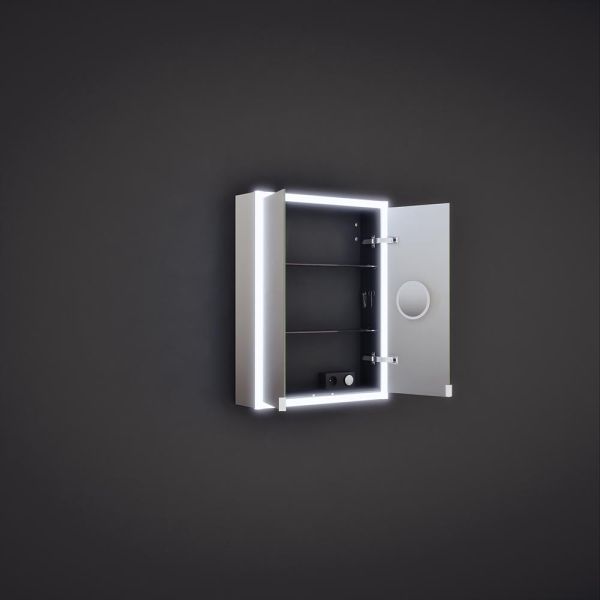 Burgbad rl20 Spiegelschrank 62x80cm mit Lichtrahmen
