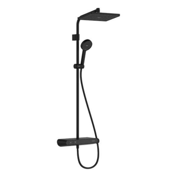 hansgrohe Activera Q Duschsystem 290 1jet EcoSmart+ ShowerTablet Select, schwarz matt 28649670
