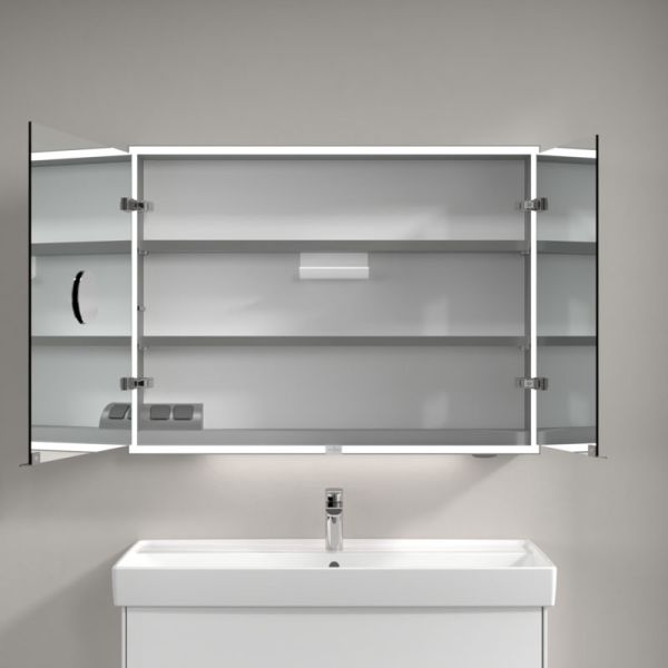 Villeroy&Boch My View Now LED-Aufputz-Spiegelschrank 100x75cm