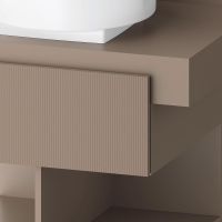 Vorschau: Duravit Balcoon Unterschrank 80x57x53,4cm für Aufsatzbecken, 1 Schublade, 2 offene Fächer
