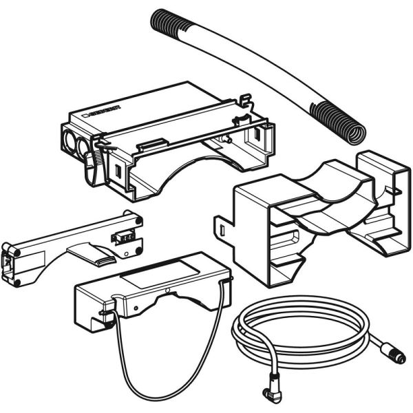 Geberit Set Power&Connect Box und Netzteil für Element für Wand-WC