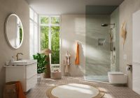 Vorschau: Hansgrohe XtraStoris Minimalistic Wandnische rahmenlos 300/300/100, weiß matt