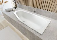 Vorschau: Kaldewei Mini links Raumspar-Badewanne 157x70/47,5cm Mod. 836