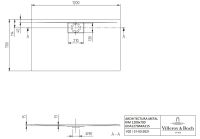Vorschau: Villeroy&Boch Architectura MetalRim Duschwanne, 120x70cm UDA1270ARA215V-01