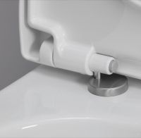Vorschau: Duravit WC-Sitz mit Absenkautomatik, abnehmbar, weiß 0063390000 1