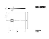 Vorschau: Kaldewei Aluvia SolidLite Duschwanne quadratisch 90x90cm mit Invisible Grip, Mod. 3253 325311111