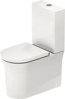 Vorschau: Duravit White Tulip Stand-WC für Kombination Tiefspüler, ohne Beschichtung weiß 2197090000