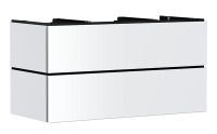 hansgrohe Xilesa E Unterschrank 118x55cm für Konsole mit 2 Schubkästen, grifflos, weiß matt 54304700 