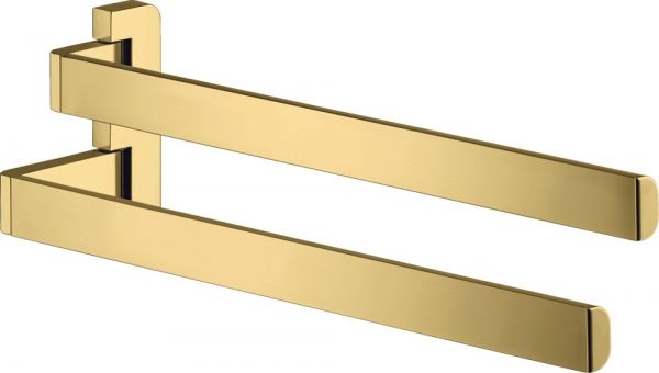 Axor Universal Accessories Doppel-Handtuchhalter polished gold optic 42821990