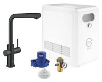 Vorschau: Grohe Blue Professional L-Auslauf Set, herausziehbar, Filterfunktion & Sprudelfunktion
