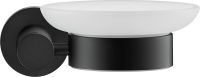 Vorschau: Duravit D-Code Seifenschale wandhängend, rechts, schwarz matt
