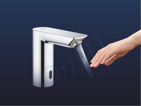 Grohe BauCosmopolitan E Infrarot-Elektronik Waschtischarmatur 36451000