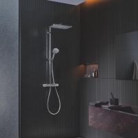Grohe Vitalio Joy+ System 350x230 CoolTouch Duschsystem mit Thermostatbatterie, Aufputz, chrom 1142690000