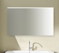 Vorschau: Burgbad Eqio Leuchtspiegel mit horizontaler LED-Aufsatzleuchte, 140x63,5cm SIDL140