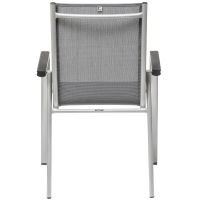 Vorschau: KETTLER CIRRUS Silver-Line Stapelsessel silber/anthrazit-grau 0100361-0001