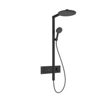 hansgrohe Raindance Alive S Duschsystem 300 2jet ShowerSelect Comfort schwarz matt 24595670 hansgrohe Raindance Alive S Duschsystem 300 2jet ShowerSelect Comfort schwarz matt 24595670