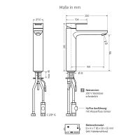 Vorschau: WimTec PROOF K4 HyPlus Küchenarmatur Hochdruck-Mischwasser 230V Netzbetrieb, chrom