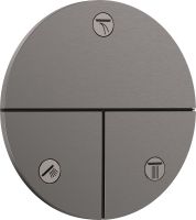 Hansgrohe ShowerSelect Comfort S Ventil, brushed black chrome 15558340
