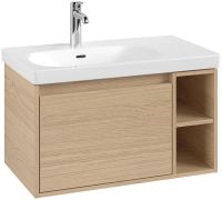 Vorschau: Villeroy&Boch Skyla Waschtischunterschrank C78800 80cm, offenes Fach rechts