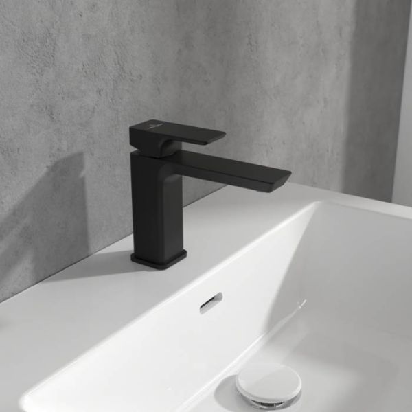 Villeroy&Boch Subway 3.0 Einhebel-Waschtischarmatur, Ausladung 134mm schwarz matt