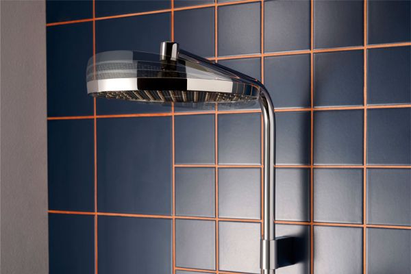 hansgrohe Activera S Duschsystem 240 1jet mit EcoSmart & Ecostat Fine Varia, chrom