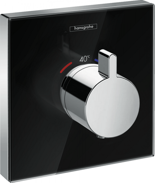 Hansgrohe ShowerSelect Thermostat Highflow Unterputz, schwarz/chrom - Ausstellungsstück