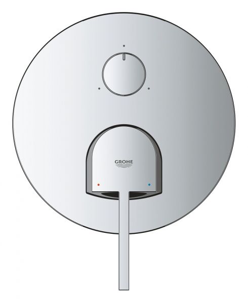 Grohe Plus Einhandbatterie mit 3-Wege Umstellung, Fertigmontageset