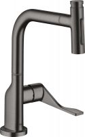 brushed black chrome