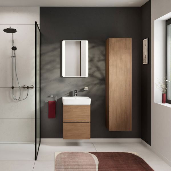 hansgrohe Xilesa E Hochschrank 40x35x165cm mit 1 Tür