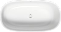 Vorschau: Duravit Zencha freistehende Badewanne oval 160x85cm, weiß