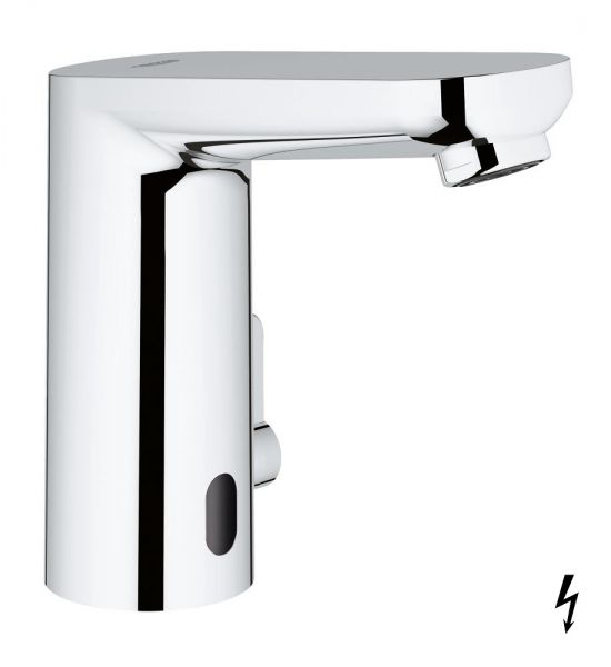 Grohe Eurosmart Cosmopolitan E Infrarot-Waschtischarmatur mit Mischung, Niederdruck, chrom