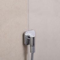 Vorschau: hansgrohe FixFit Fine Q Wandanschluss chrom 28884000