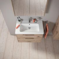 Vorschau: Duravit D-Code Möbelset 80cm Waschtisch mit Unterschrank